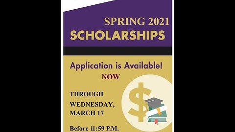 LATTC Scholarship Spring 21 Instructions (due by March 17, 2021 @11:59pm)
