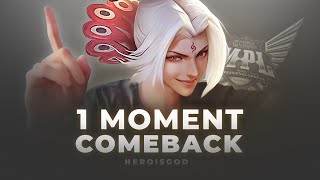 1 MOMENT COMEBACK ☝️