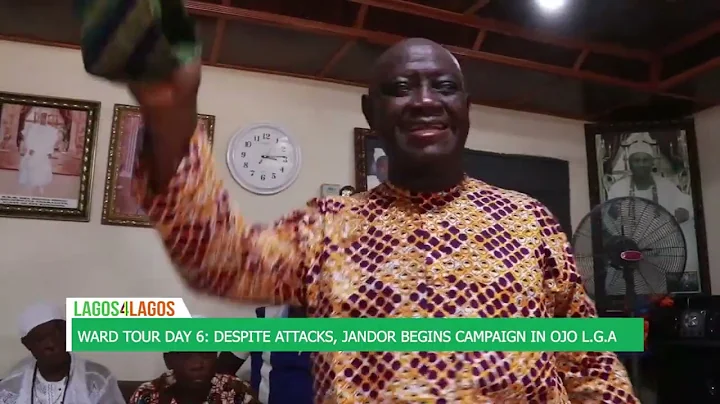 WARD TOUR DAY 6: DESPITE ATTACKS, JANDOR BEGINS CAMPAIGN IN OJO L.G.A...!