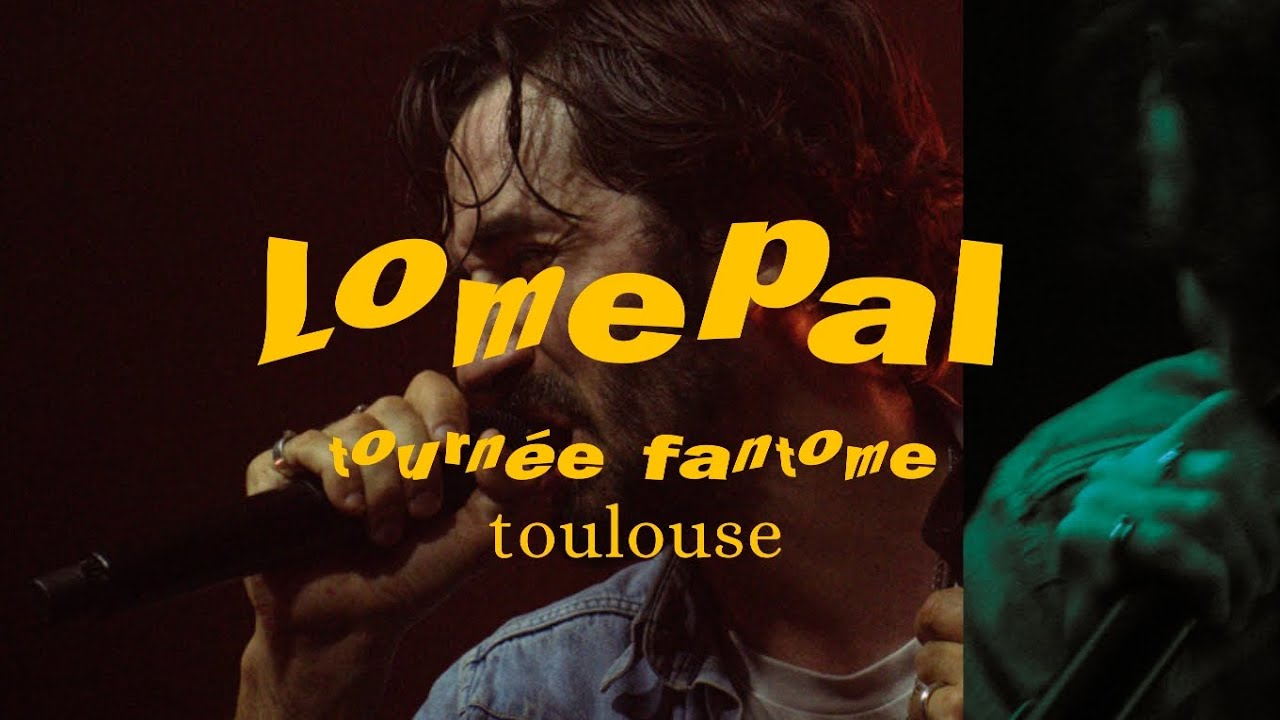 Affiche Lomepal – Tournée Fantôme – Édition Limitée Numérotée 10/?? – Phosphorescente – Neuf