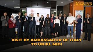 Visit By Ambador Of Italy To Unikl Midi