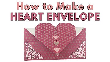 How to Make a Heart Envelope