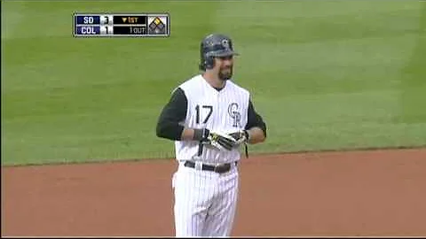 2009/05/30 Helton's RBI double