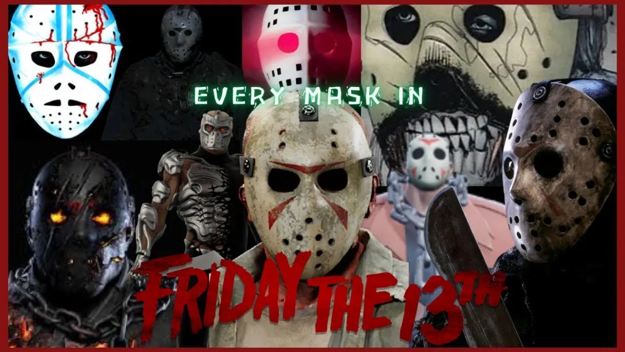 EVERY JASON VOORHEES MASK EVER (games, movies, books)