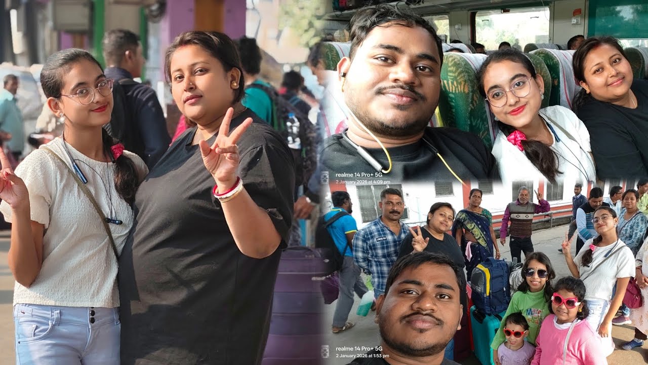 Amader puri trip start 🤘😎🤗♥️