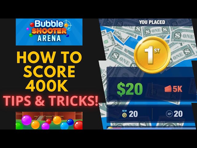 How to Get High Score on Bubble Shooter : Bubble Shooter Tips and Tricks 