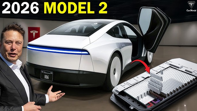 Finally Happened! NEW Elon Musk LFP Battery Factory Ready For 42M Tesla  Model 2 $24,990! - YouTube