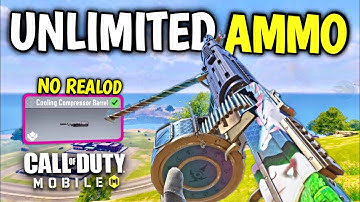 THIS RPD GUNSMITH ( COOLING COMPRESSOR BARREL ) give YOU UNLIMITED AMMO 😍 | BEST RPD LOADOUT CODM