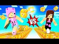 Minecraft Lucky Block - COMPETIÇÃO FILHA vs MÃE