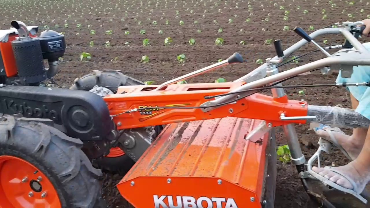 Kubota PEM140DI 13HP Power tiller YouTube
