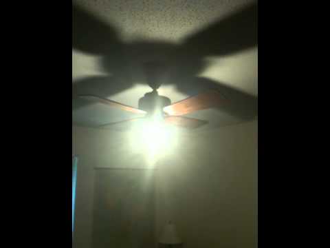 CREE LED Light Bulb In Antique Emerson Ceiling Fan - YouTube CREE LED light bulb in antique Emerson ceiling fan - CREE LED Light Bulb In Antique Emerson Ceiling Fan - YouTube