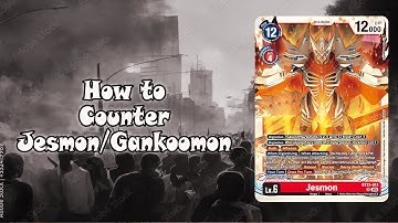 BT-23 Theory Craft ways to Counter Jesmon/ Gankoomon deck Hackers Slumber | Digimon Card Game