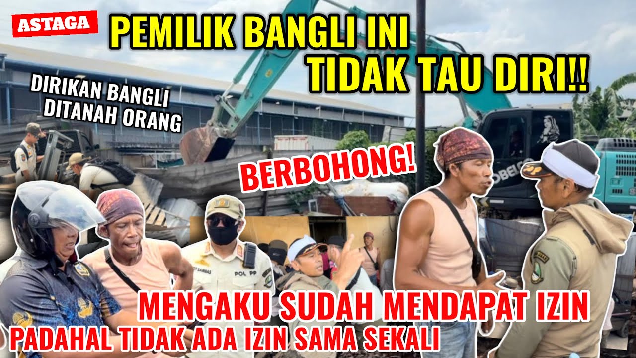 TDK TAHU DIRI WARGA BANGLI INI‼️MASA DRIKAN BANGLI DI TANAH ORG & BOHONG,NGAKU SDH DPT IZIN PDHL TDK