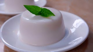 Coconut Milk Pudding # 3ingredients recipe # Thai dessert