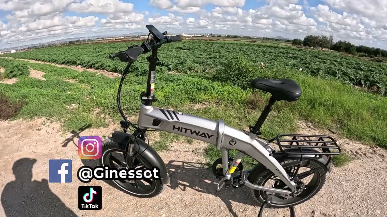 BICICLETA ELECTRICA HITWAY BK36 / SALIMOS A PROBARLA Y PASA ESTO / GINESSOT