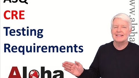 ASQ CRE Pass Rates and Time Estimates