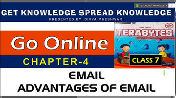 TERABYTES COMPUTER CLASS-7 PART-2 CH-4 GO ONLINE @Get Knowledge Spread Knowledge learn computer
