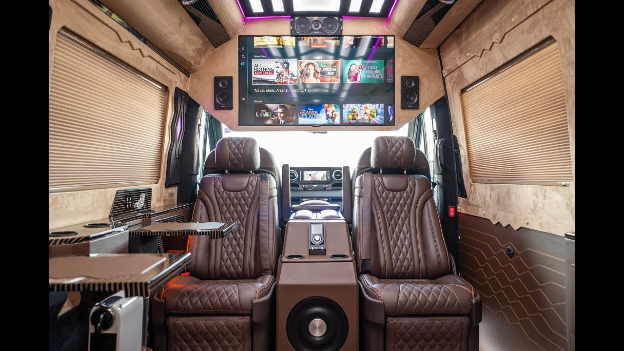 Mercedes Sprinter business class - Transformari microbuze VIP