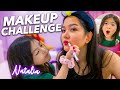 Day with Natalia 01: Makeup Challenge! | Nina Stephanie