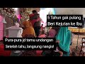 Momen Haru! Beri Kejutan ke ibu setelah 5 tahun tidak ada kabar | Tiba-tiba pulang di acara hajatan.