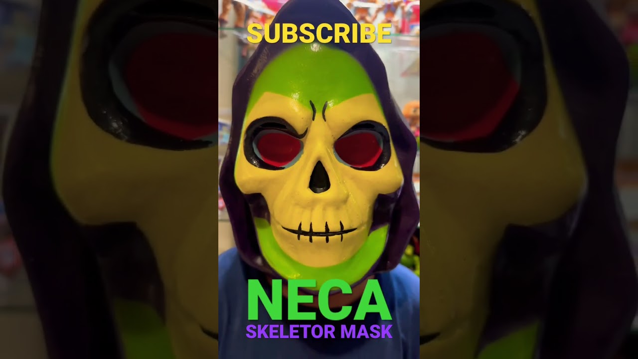 New SKELETOR Deluxe Latex Mask by NECA