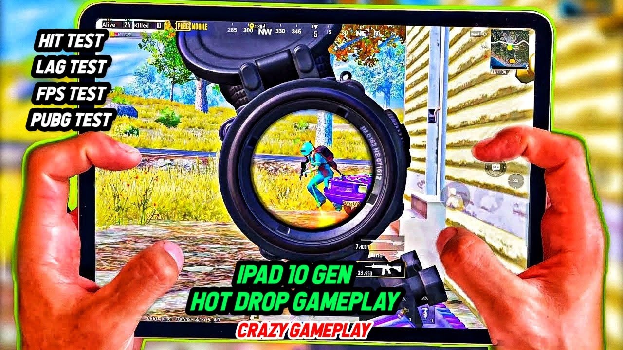 ipad 10th generation bgmi test || ipad 10th gen bgmi gameplay |ipad ...