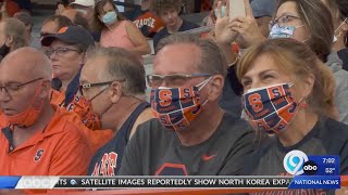 Syracuse Orange fans redeem themselves with Dome mask policy