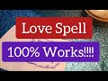 Love spells that work instantly