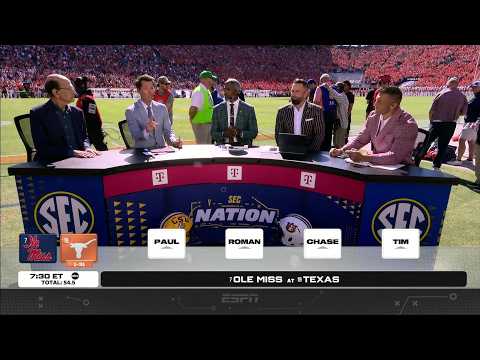 🚨 WEEK 8 SEC COLLEGE FOOTBALL PICKS 🚨 Tim Tebow expects Texas to COME OUT FIGHTING 😤 | SEC Nation