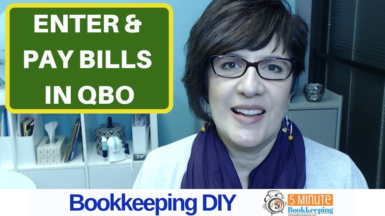 How Do I Pay Qbo Bills? _ How to add and pay bills in QuickBooks Online ...