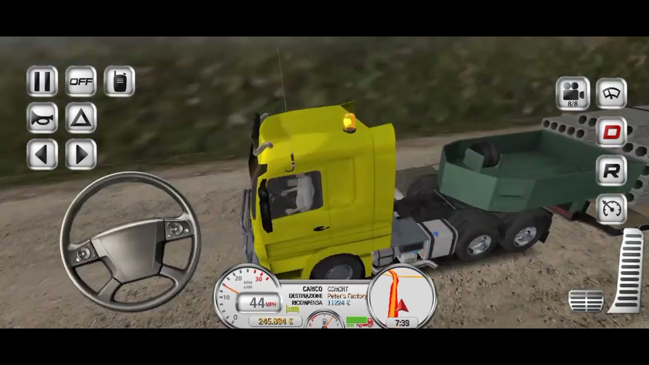 bermain game euro truck evolution (episode 32) (part 2) YouTube