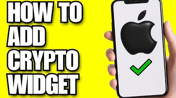 How To Add Crypto Widget To Iphone Lock Screen (2025)