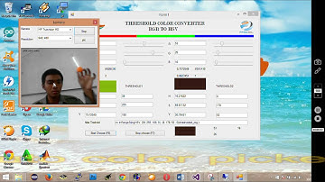 color tracking using opencv and raspberry including color converter RGB to HSV