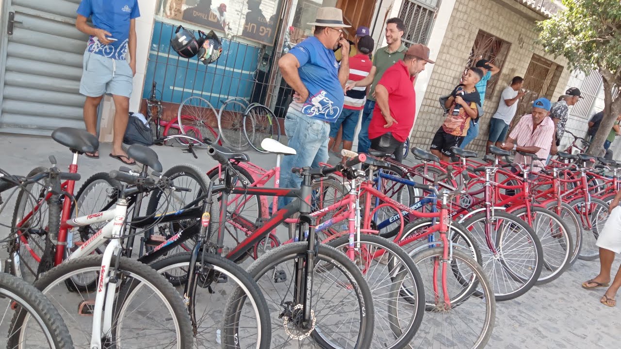 FEIRA DO ROLO EM LAJEDO-PE MUITA BICICLETA E RELÍQUIAS GRANDE FEIRA 07-01-2026