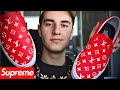 Supreme X Louis Vuitton Vans Custom Shoes + (Full Tutorial), ARTO, (custom shoes)