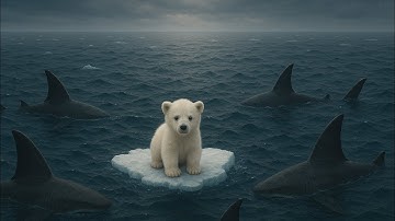A Polar Bear Cub Rescued from Deadly Shark Attack-Unbelievable Footage