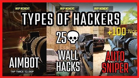 Types of Hackers in COD: Mobile 💀 | #callofduty #codm #hacker