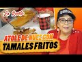 ATOLE DE NUEZ CON TAMALES FRITOS (La Receta) | Doña Rosa Rivera Cocina