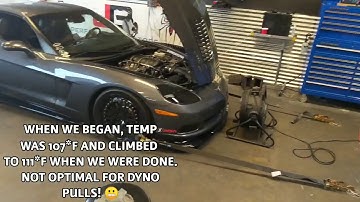C6 Corvette LS3 Header Only Dyno