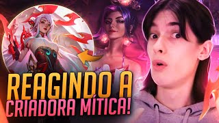 REAGINDO ÀS SKINS IRELIA CRIADORA MÍTICA, ZYRA E MAIS   ZAHRI LEAGUE OF LEGENDS