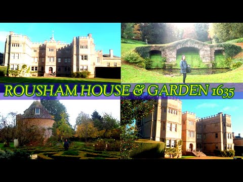 ENGLAND'S ROUSHAM HOUSE & GARDEN PART 2 / WALKING AROUND 18TH CENTURY ENGLISH GARDEN by WILLIAM KENT