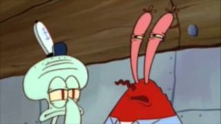 Mr Krabs smells a smelly smell