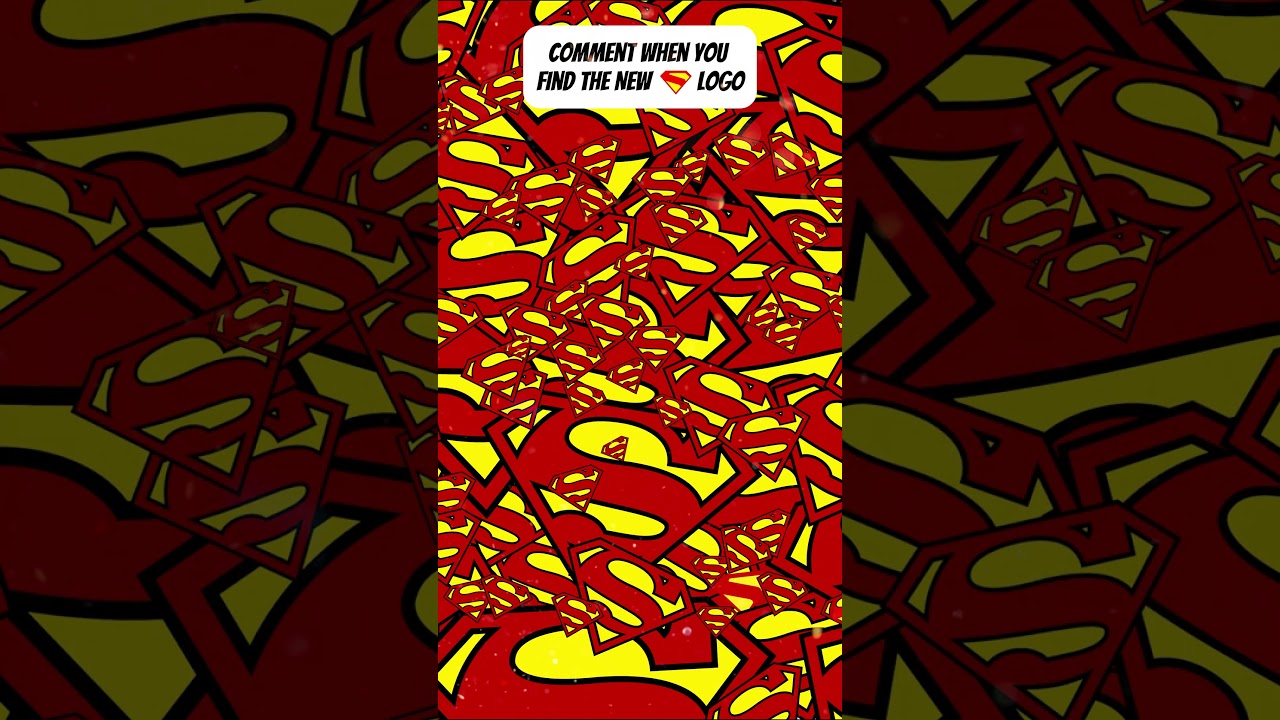 Can YOU Find The New Superman 2025 Logo?