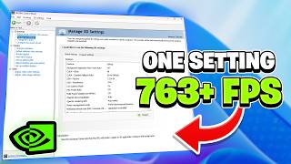 Best Nvidia Control Panel Settings for Gaming in 2026! ✅(INSANE FPS BOOST in Fortnite & More!)