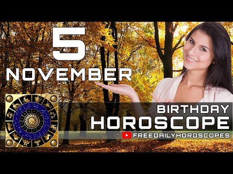 Video: Your Horoscope For November 5