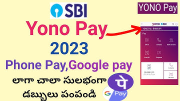 sbi yono scan and pay/how to send money by yono sbi with upi/how to create sbi yono upi id/yono pay