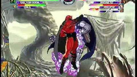 MvC2 Online (360): KhaosDragon (BH/Doom/Cab) vs Brett (MSP) 10 .:7.24.11:.