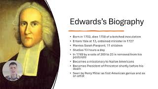 Jonathan Edwards's "Sinners in the Hands of an Angry God" -- Complete Lecture & Analysis