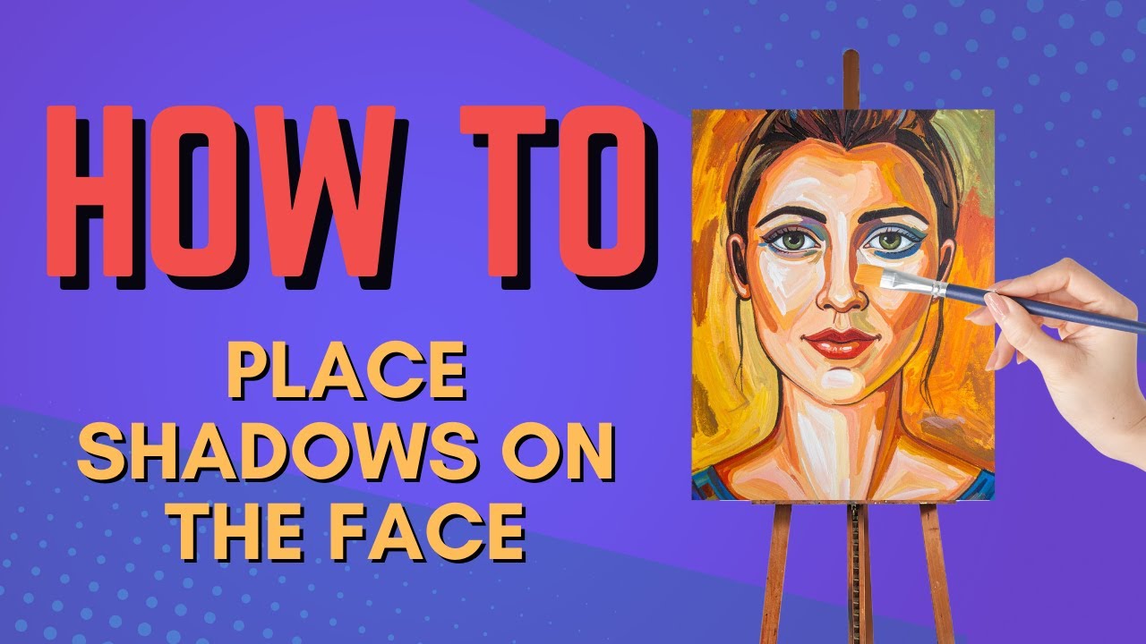 Creating Face Image Using Shadow NAT #220 How to Place Shadows on the Face - YouTube