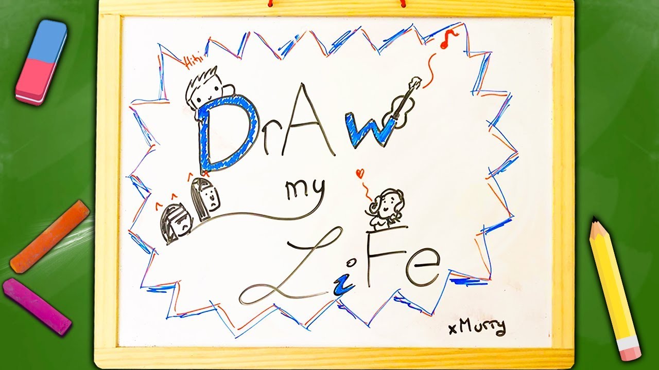 DRAW MY LIFE - SPECIALE COMPLEANNO [Murry] - YouTube